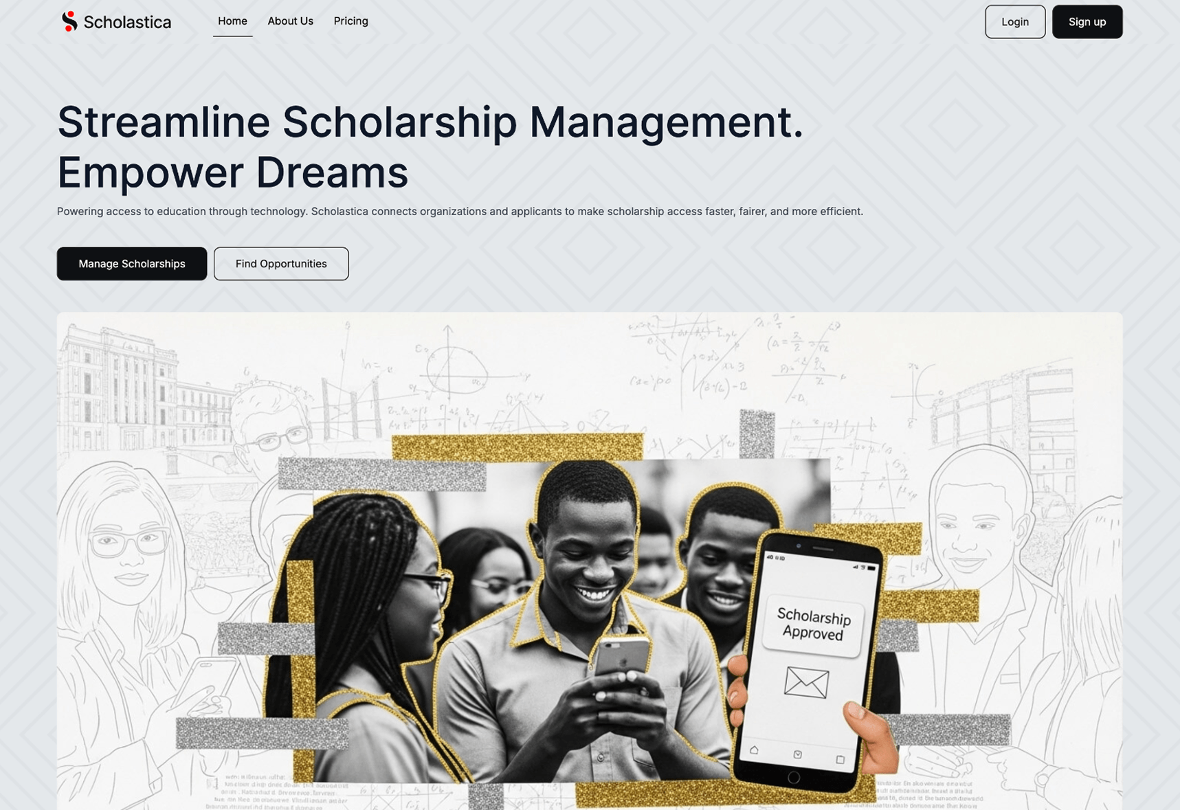 Scholastica - Educational management platform developed by Seracode